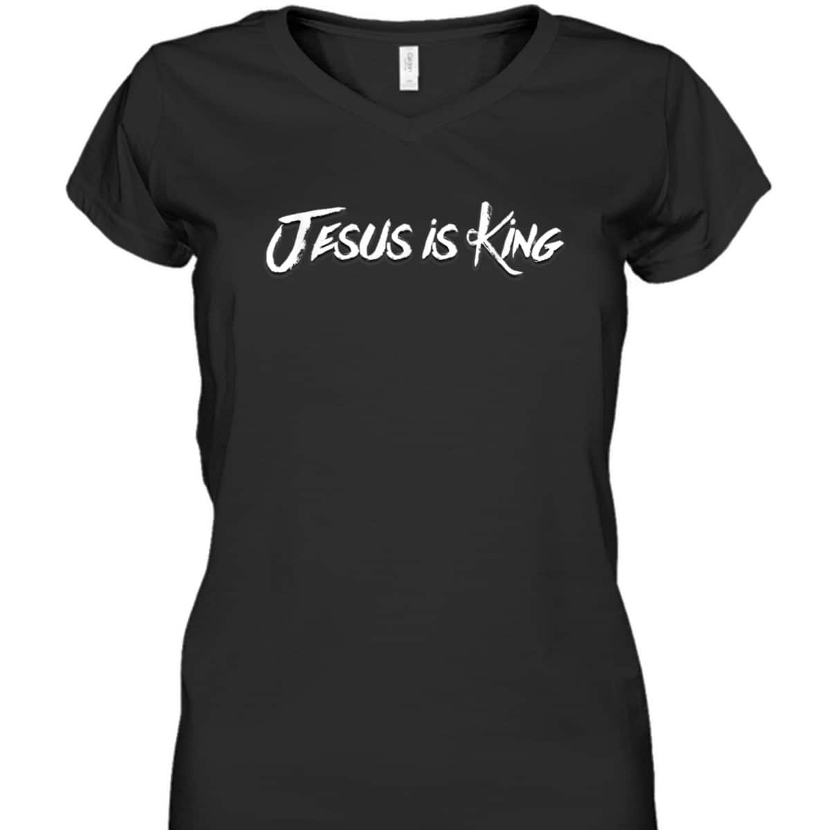 Jesus Is King Vintage T-Shirt For Jesus Lovers Jesus Is King Vintage T-Shirt For Jesus Lovers