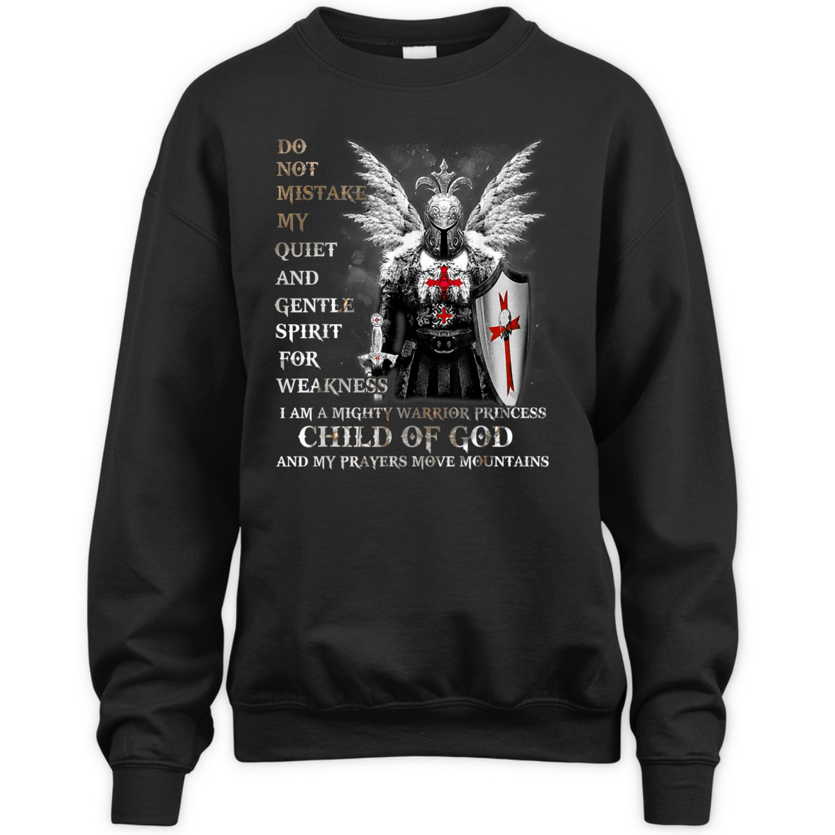 Knight Templar Armor Of God T-Shirt I Am A Child Of God A Warrior Of Christ Knight Templar Armor Of God T-Shirt I Am A Child Of God A Warrior Of Christ