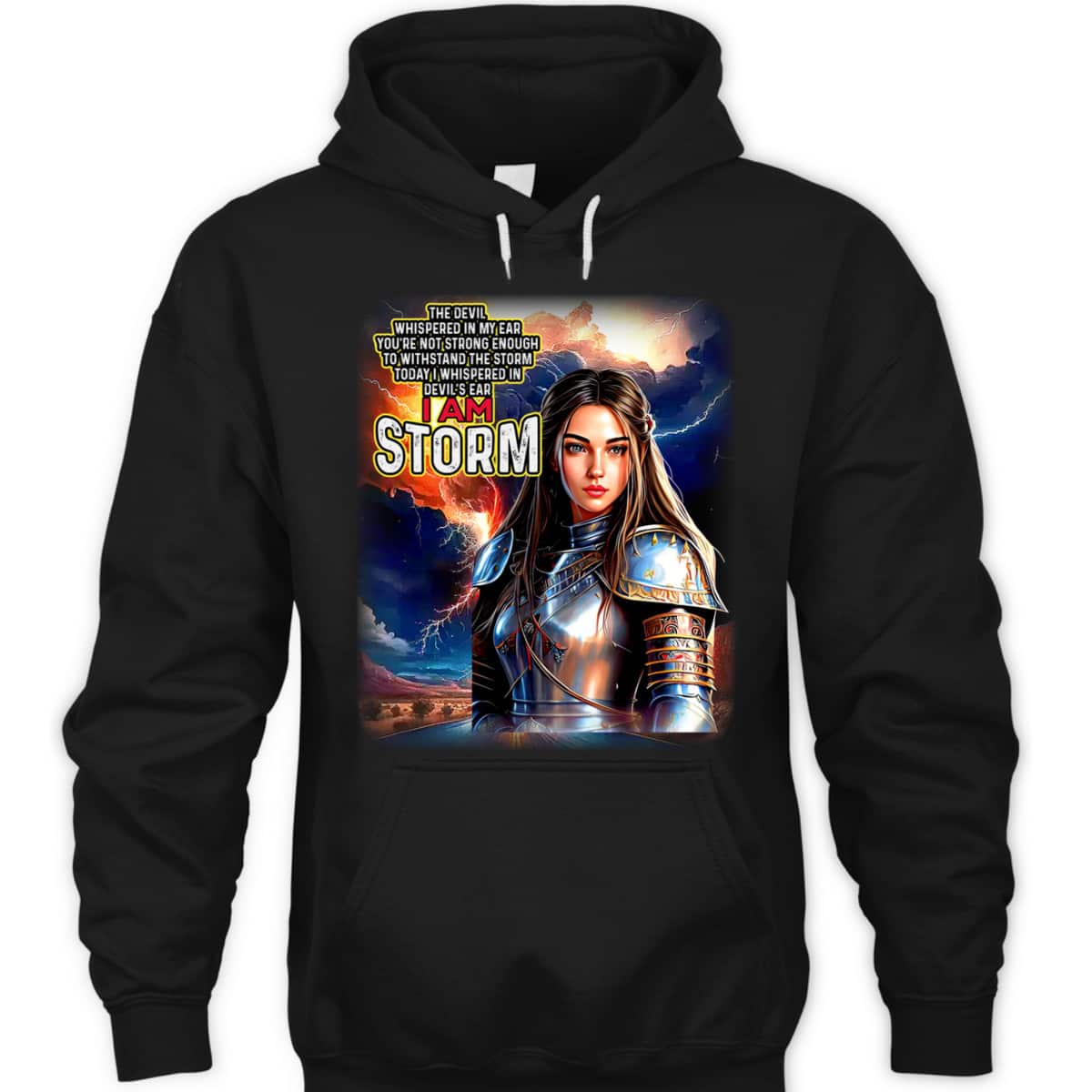I Am The Storm Jesus Christ Armor Of God T-Shirt I Am The Storm Jesus Christ Armor Of God T-Shirt
