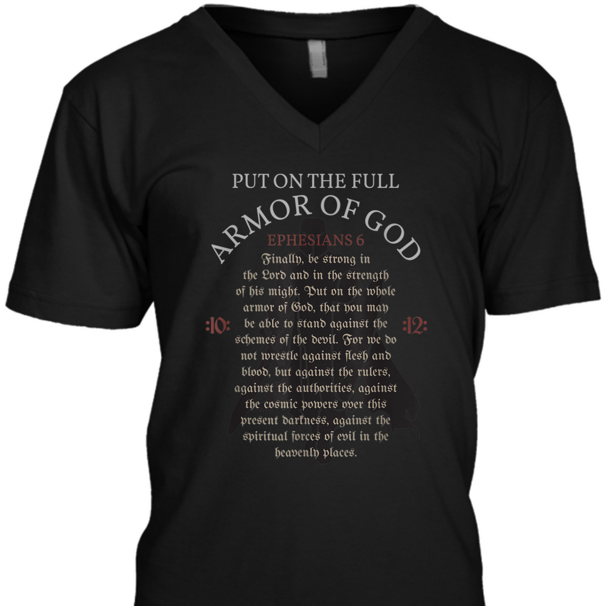 Armor Of God Christian Worship T-Shirt Bible Verse Religious Gift Armor Of God Christian Worship T-Shirt Bible Verse Religious Gift