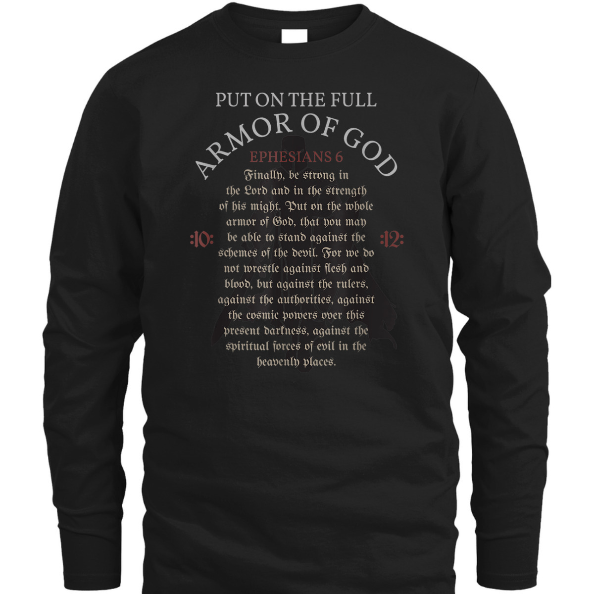 Armor Of God Christian Worship T-Shirt Bible Verse Religious Gift Armor Of God Christian Worship T-Shirt Bible Verse Religious Gift