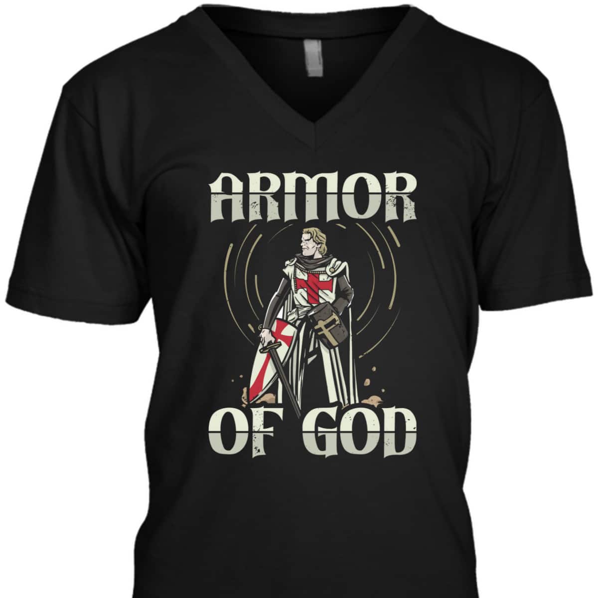 Armor Of God Templar Knight T-Shirt Christian Faith Jesus Christ Armor Of God Templar Knight T-Shirt Christian Faith Jesus Christ