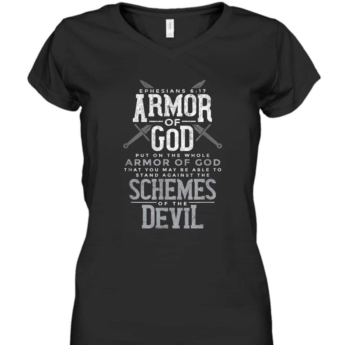 Bible Verse Ephesians 6:17 Armor Of God T-Shirt For Religious Christian Believers Bible Verse Ephesians 6:17 Armor Of God T-Shirt For Religious Christian Believers