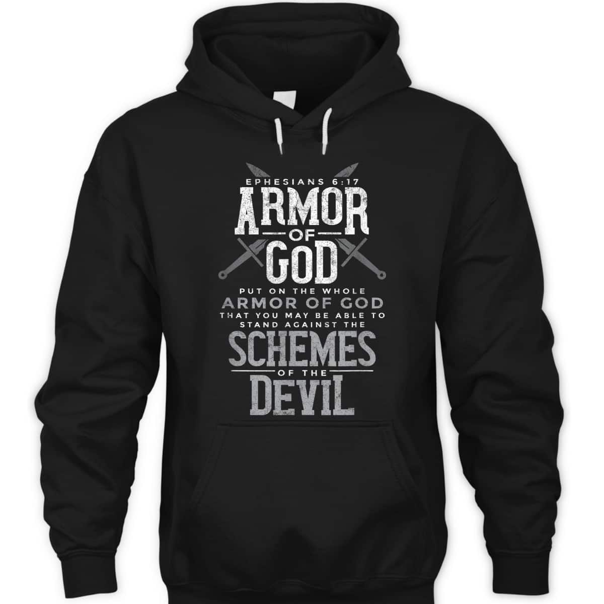 Bible Verse Ephesians 6:17 Armor Of God T-Shirt For Religious Christian Believers Bible Verse Ephesians 6:17 Armor Of God T-Shirt For Religious Christian Believers