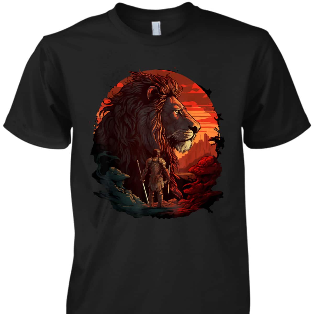 Lion Of Judah Christian Armor Of God T-Shirt Religious Fathers Day Gift Lion Of Judah Christian Armor Of God T-Shirt Religious Fathers Day Gift