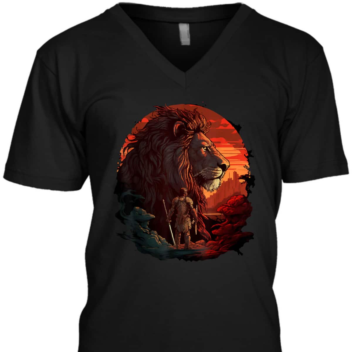 Lion Of Judah Christian Armor Of God T-Shirt Religious Fathers Day Gift Lion Of Judah Christian Armor Of God T-Shirt Religious Fathers Day Gift