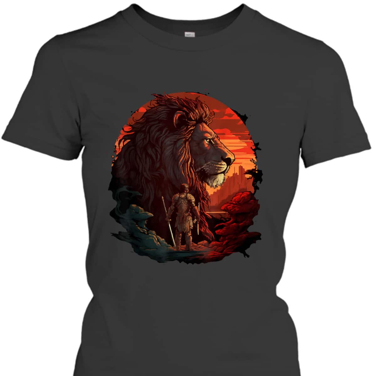 Lion Of Judah Christian Armor Of God T-Shirt Religious Fathers Day Gift Lion Of Judah Christian Armor Of God T-Shirt Religious Fathers Day Gift