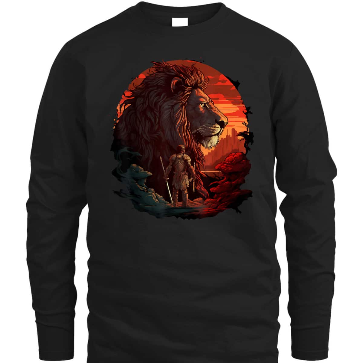 Lion Of Judah Christian Armor Of God T-Shirt Religious Fathers Day Gift Lion Of Judah Christian Armor Of God T-Shirt Religious Fathers Day Gift