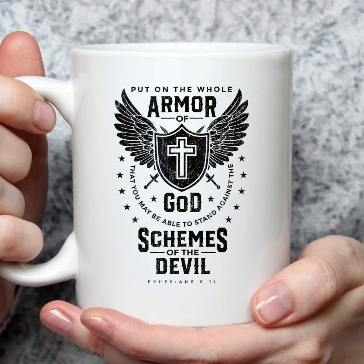 Put On The Whole Armor Of God T-Shirt Bible Verse Religious Gift For Believers Put On The Whole Armor Of God T-Shirt Bible Verse Religious Gift For Believers