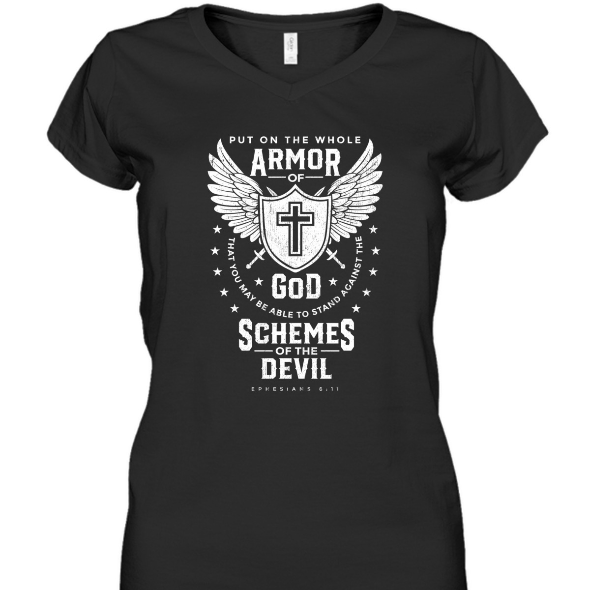 Bible Verse T-Shirt Armor Of God Religious Christian Gift For Believers Bible Verse T-Shirt Armor Of God Religious Christian Gift For Believers