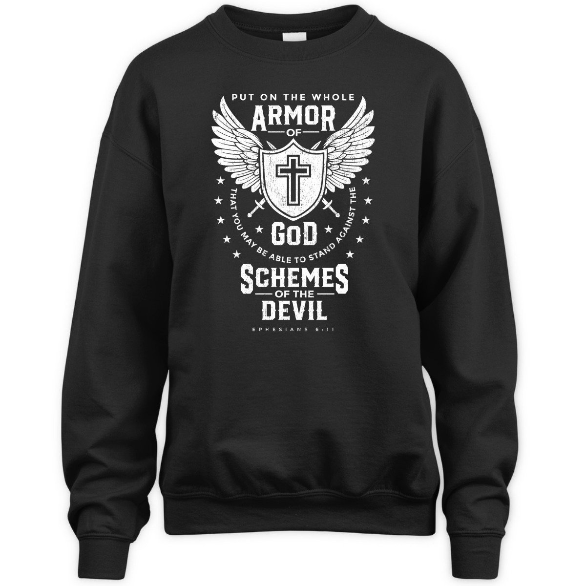 Bible Verse T-Shirt Armor Of God Religious Christian Gift For Believers Bible Verse T-Shirt Armor Of God Religious Christian Gift For Believers