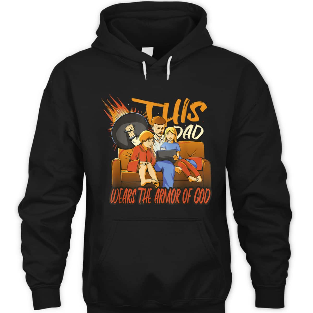 Armor Of God T-Shirt This Dad Wears The Armor Of God Father's Day Gift Armor Of God T-Shirt This Dad Wears The Armor Of God Father's Day Gift