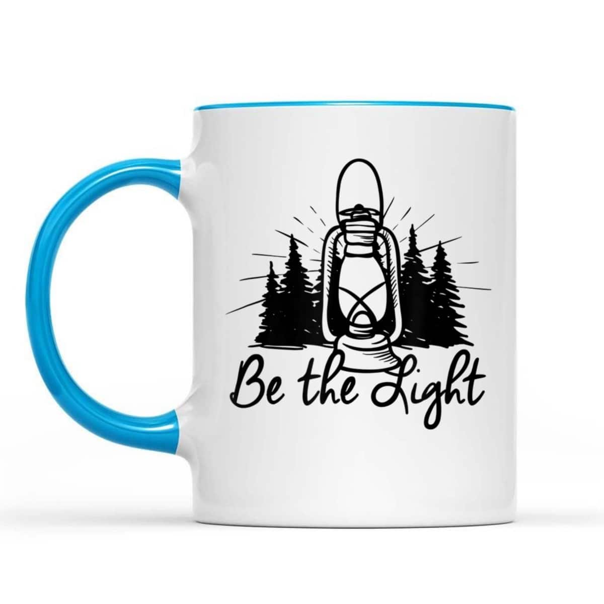 Be The Light T-Shirt Lantern Positive Christian Religious Gift Be The Light T-Shirt Lantern Positive Christian Religious Gift