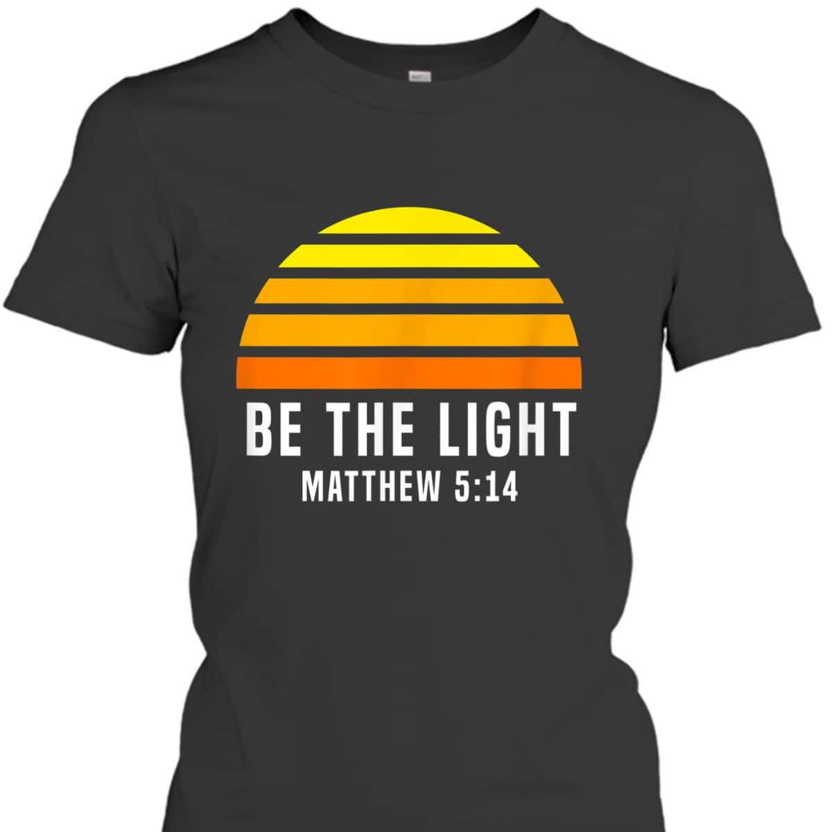 Retro Vintage Christian Be The Light Matthew 514 T-Shirt Retro Vintage Christian Be The Light Matthew 514 T-Shirt