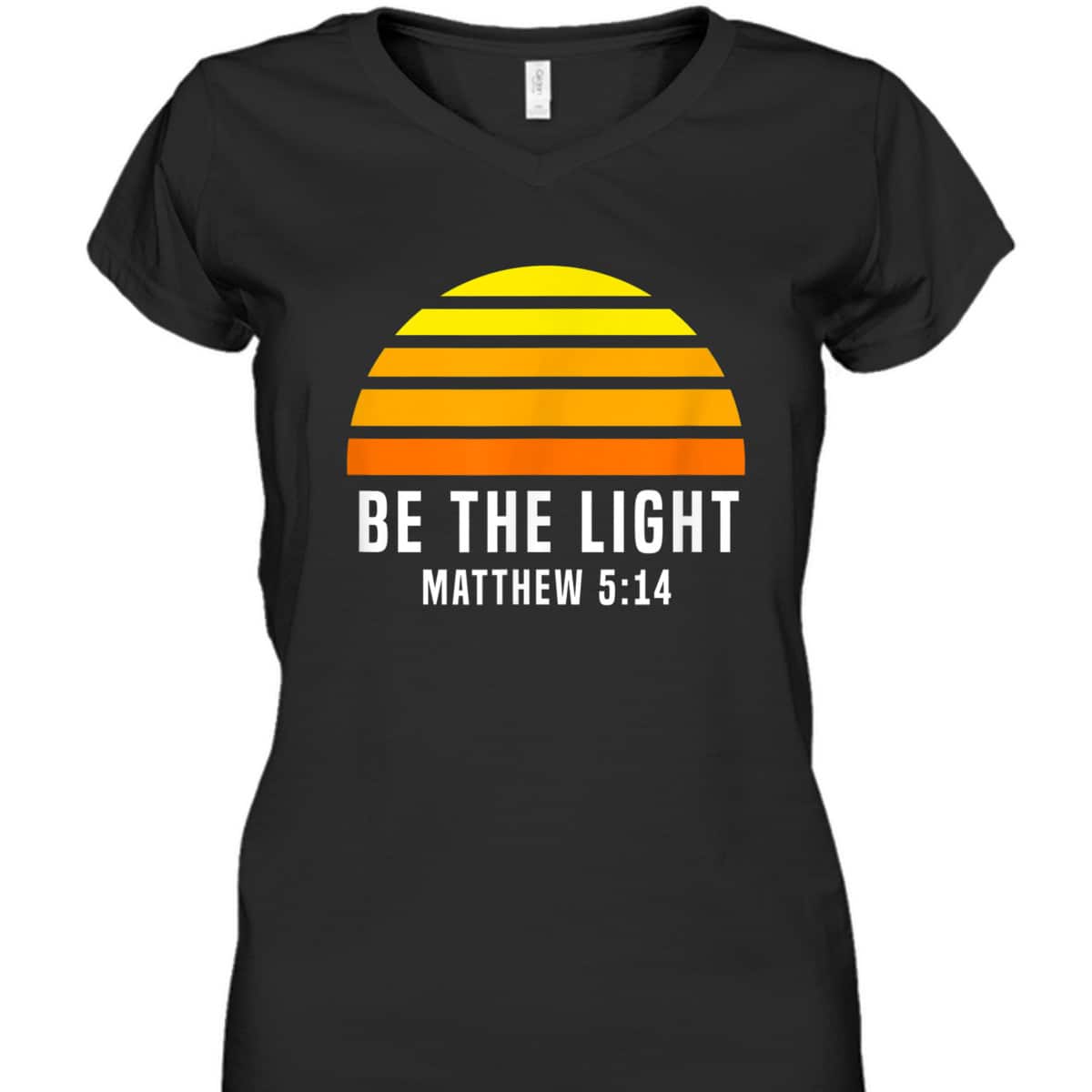 Retro Vintage Christian Be The Light Matthew 514 T-Shirt Retro Vintage Christian Be The Light Matthew 514 T-Shirt
