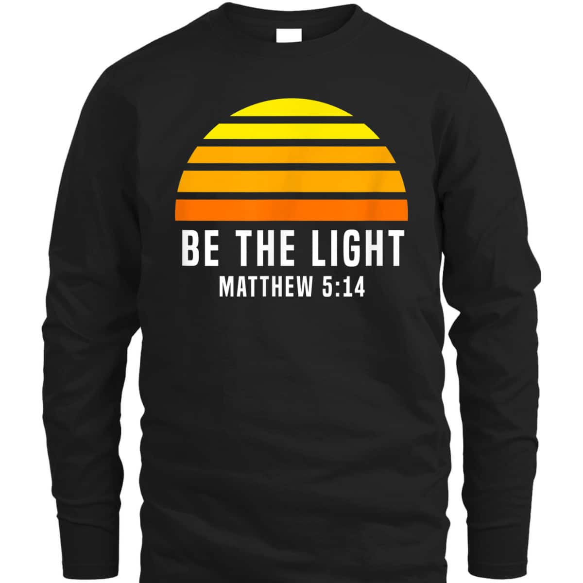 Retro Vintage Christian Be The Light Matthew 514 T-Shirt Retro Vintage Christian Be The Light Matthew 514 T-Shirt