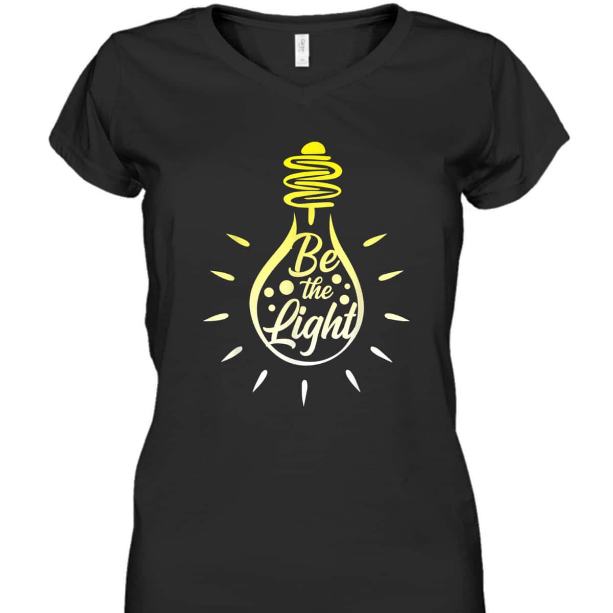 Be The Light T-Shirt Lightbulb Bible Verse Matthew 514 Gift Be The Light T-Shirt Lightbulb Bible Verse Matthew 514 Gift