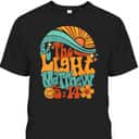 Vintage Groovy Sunset Be The Light Matthew 514 T-Shirt Vintage Groovy Sunset Be The Light Matthew 514 T-Shirt