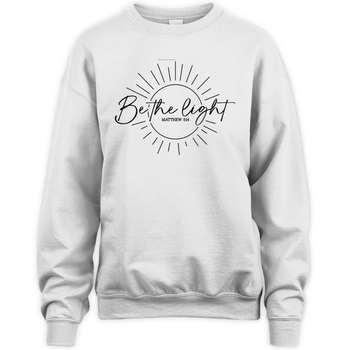 Floral Be The Light Matthew 5:14 Bible Verse Christian Religious T-Shirt Floral Be The Light Matthew 5:14 Bible Verse Christian Religious T-Shirt