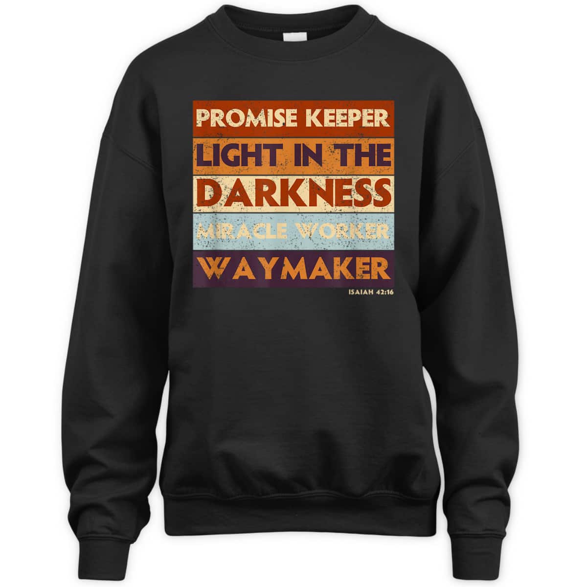Waymaker Promise Keeper Miracle Worker Christian Faith Retro T-Shirt Waymaker Promise Keeper Miracle Worker Christian Faith Retro T-Shirt