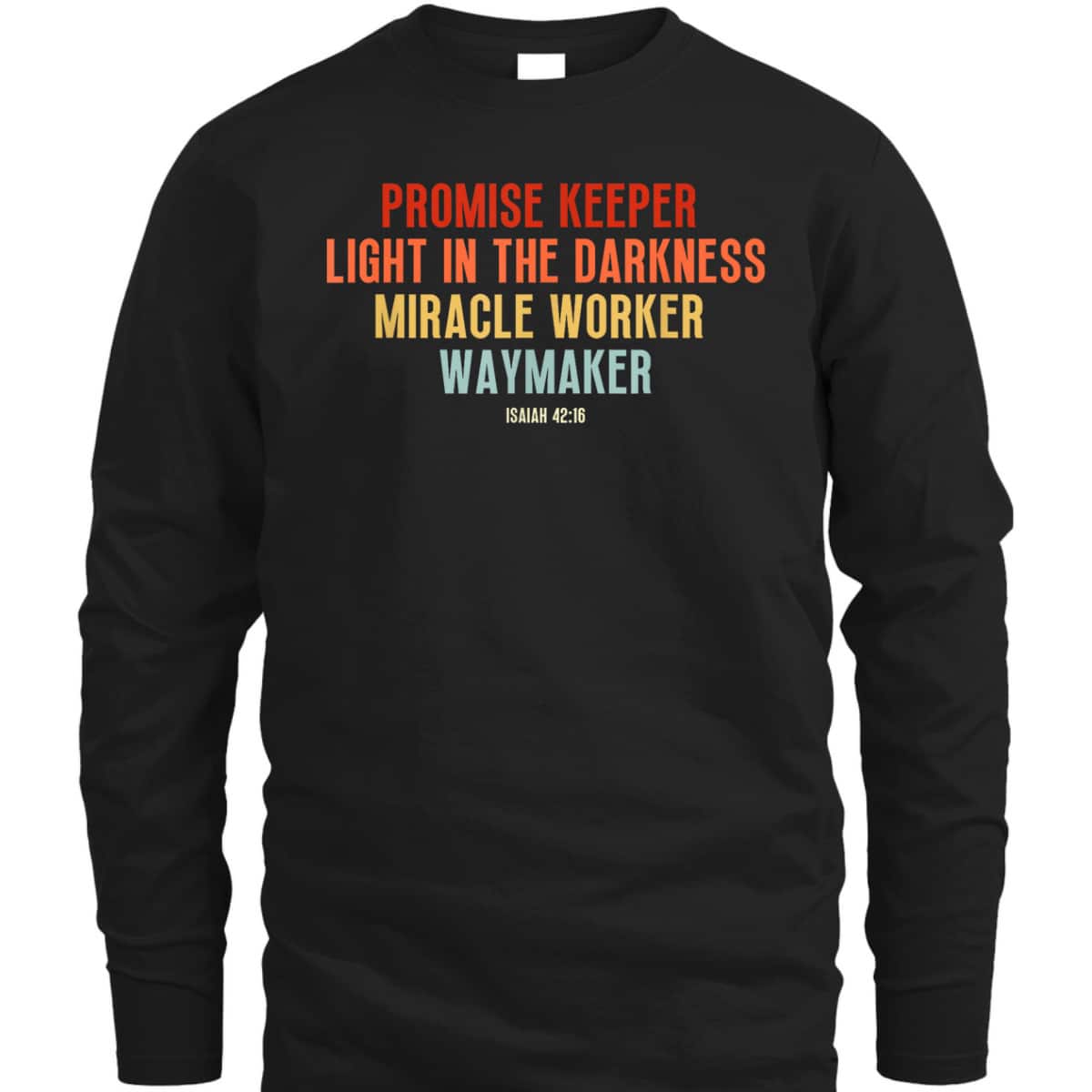 Retro Christian Faith Waymaker T-Shirt Promise Keeper Miracle Worker Retro Christian Faith Waymaker T-Shirt Promise Keeper Miracle Worker