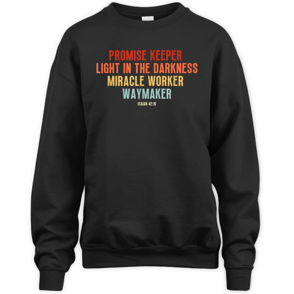 Retro Christian Faith Waymaker T-Shirt Promise Keeper Miracle Worker Retro Christian Faith Waymaker T-Shirt Promise Keeper Miracle Worker