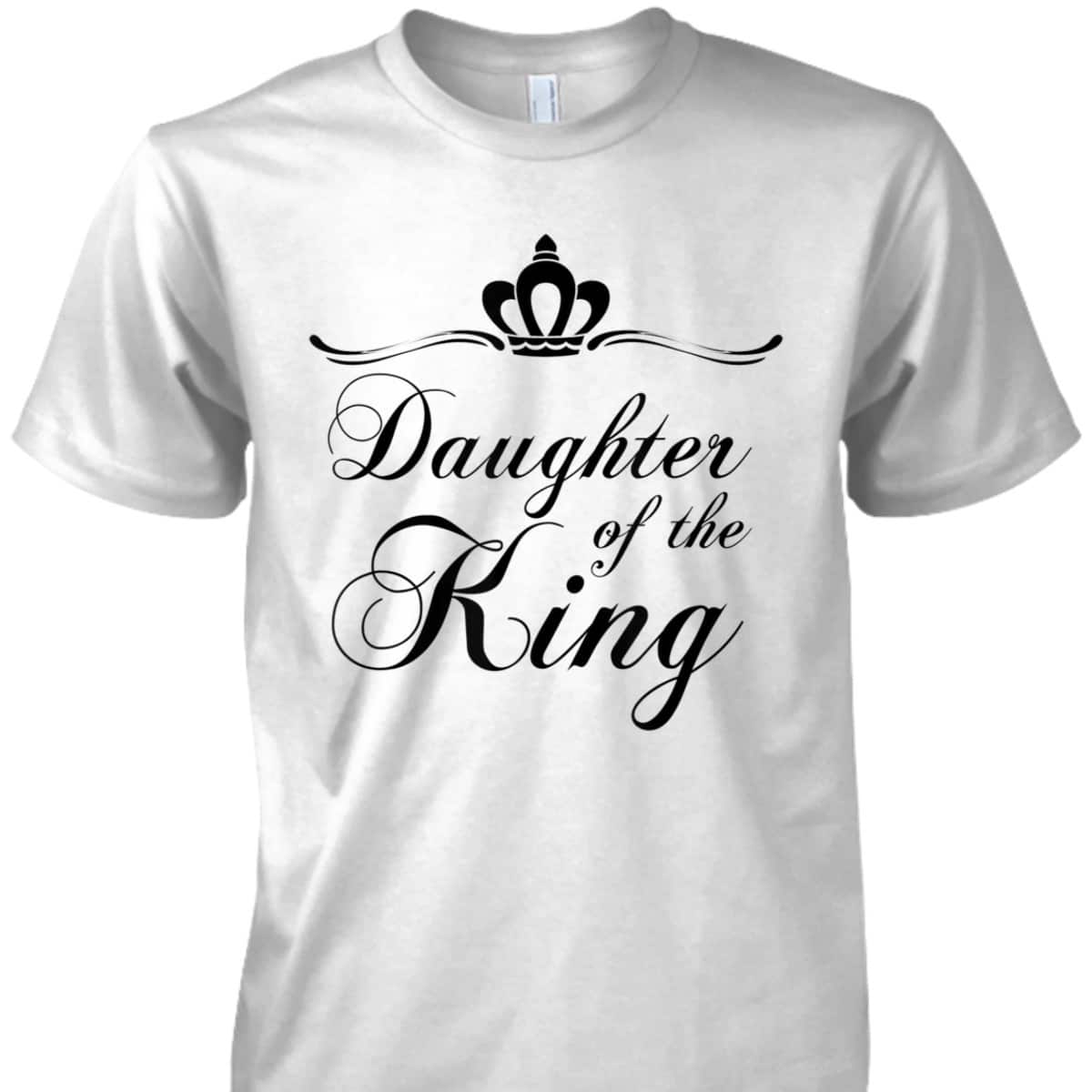 Daughter Of The King Vintage Crown Christian T-Shirt Daughter Of The King Vintage Crown Christian T-Shirt