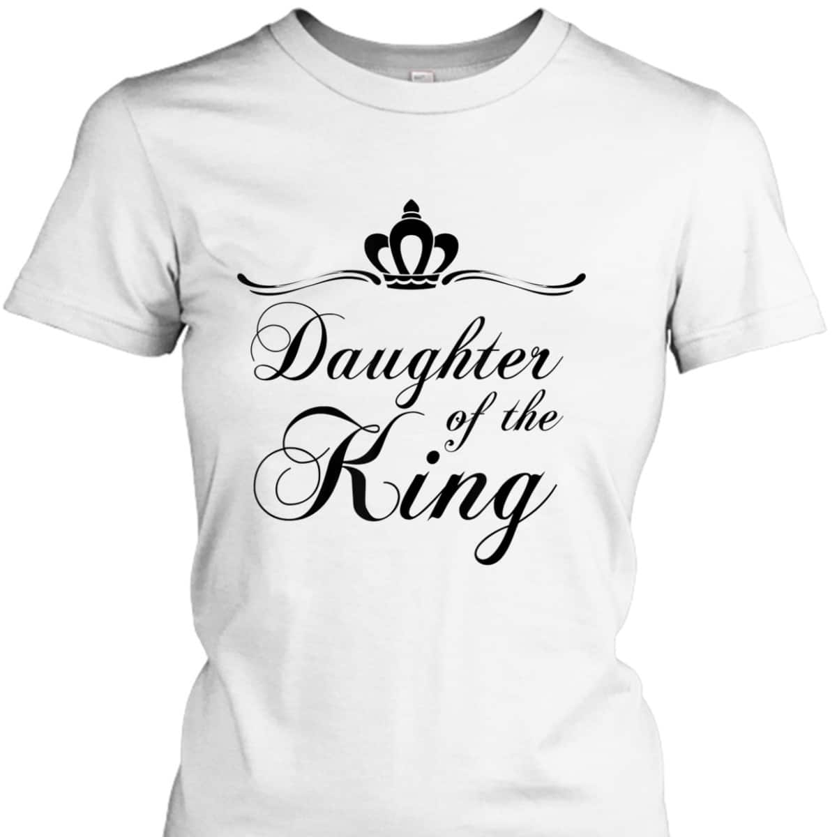 Daughter Of The King Vintage Crown Christian T-Shirt Daughter Of The King Vintage Crown Christian T-Shirt
