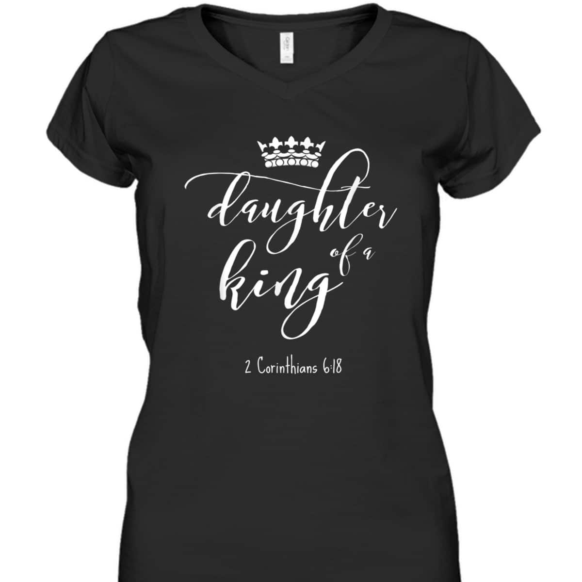 Christian Religious Jesus Daughter Of A King Saying T-Shirt Christian Religious Jesus Daughter Of A King Saying T-Shirt