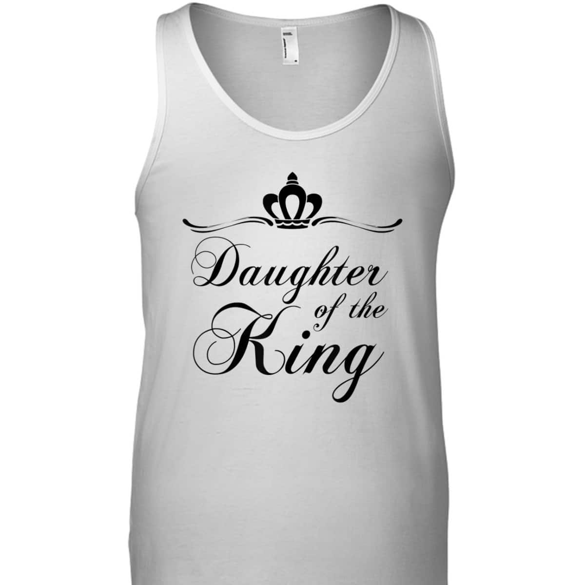 Daughter Of The King Vintage Crown Christian T-Shirt