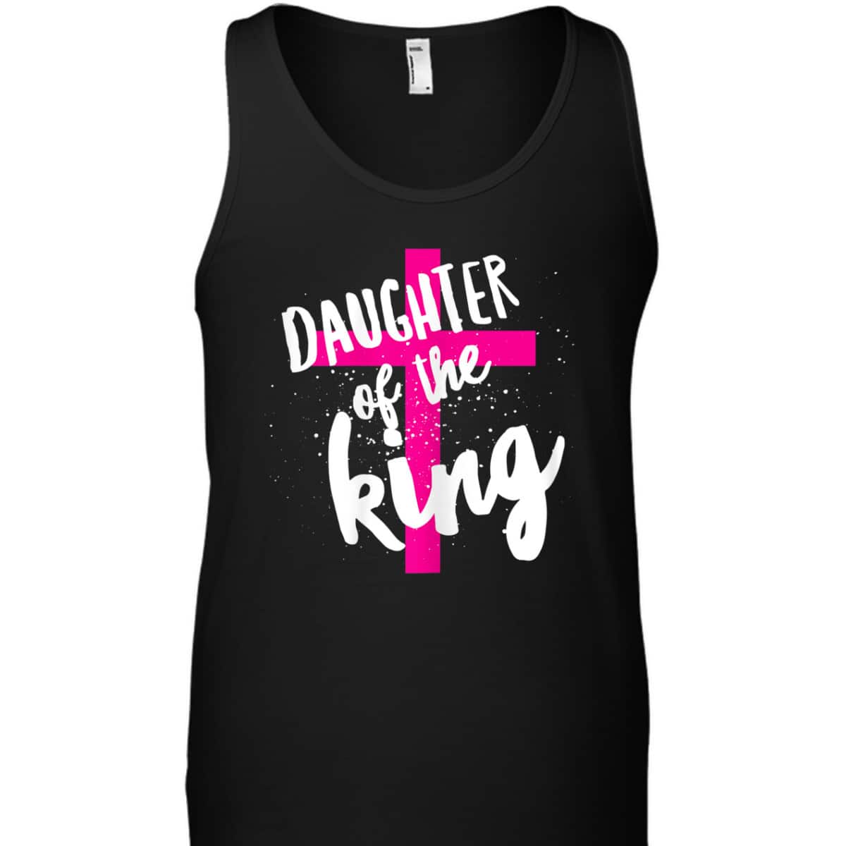 Daughter Of The King Pink Christian Cross Religious T-Shirt Daughter Of The King Pink Christian Cross Religious T-Shirt