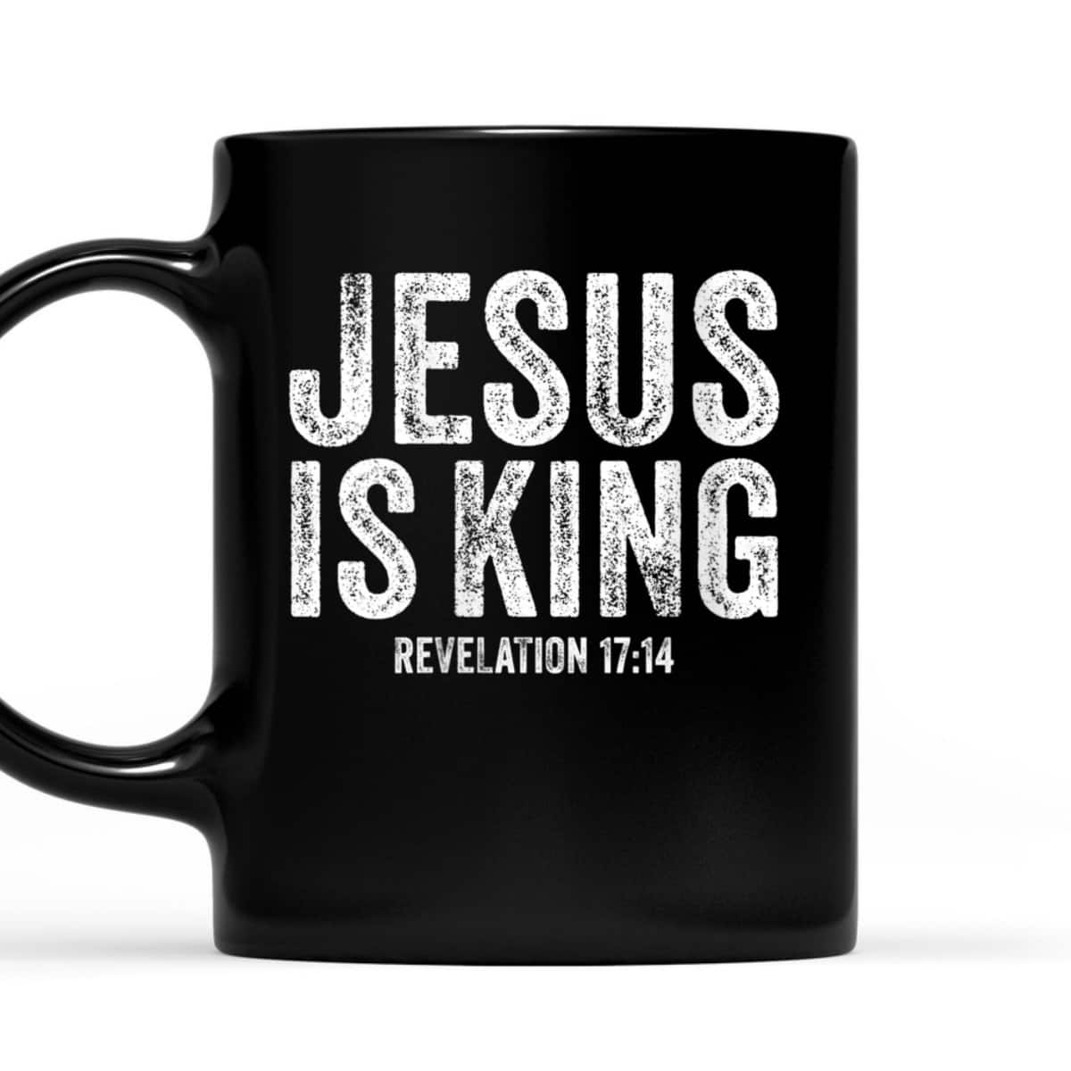 Jesus Is King Revelation 17:14 Bible Scripture Christian Vintage T-Shirt Jesus Is King Revelation 17:14 Bible Scripture Christian Vintage T-Shirt