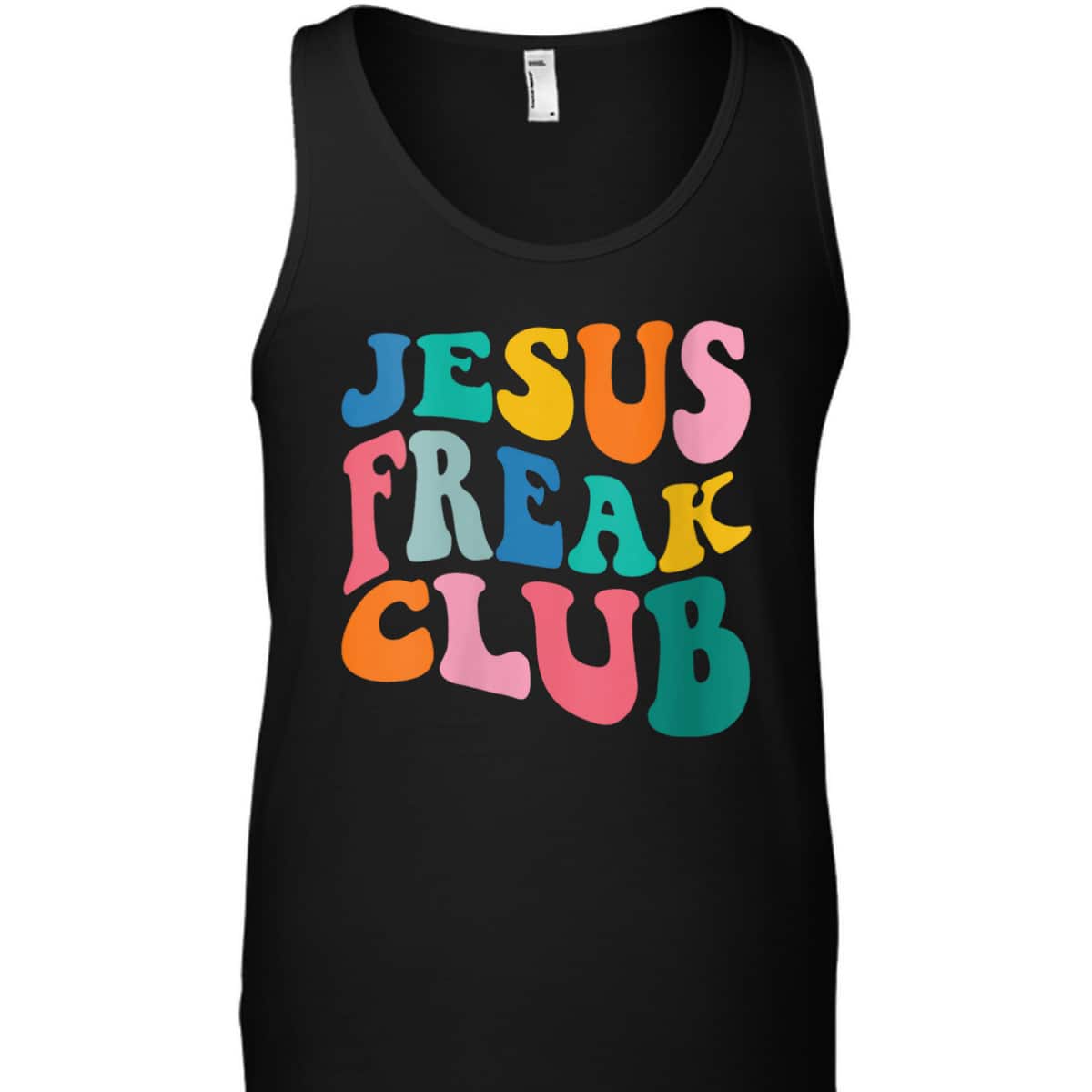 Jesus Freak Club T-Shirt Funny Christian Religious Gift Jesus Freak Club T-Shirt Funny Christian Religious Gift