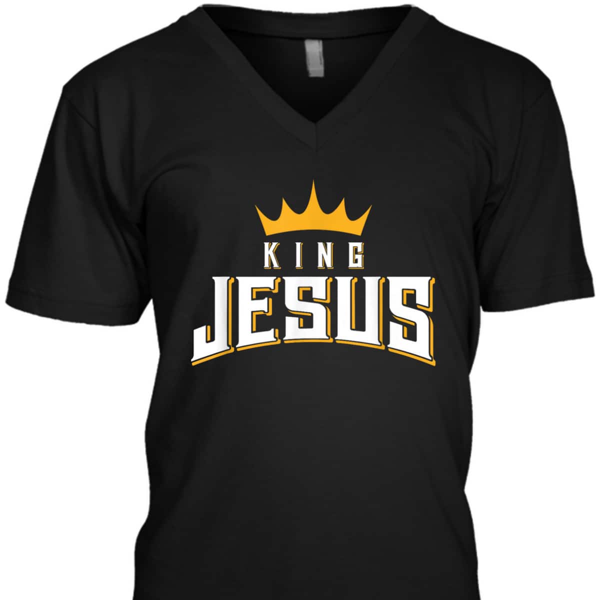 King Jesus T-Shirt Crowned King Lord Of Lords Christian Religious Gift King Jesus T-Shirt Crowned King Lord Of Lords Christian Religious Gift