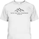 Vintage Faith Can Move Mountains Christian Religious T-Shirt