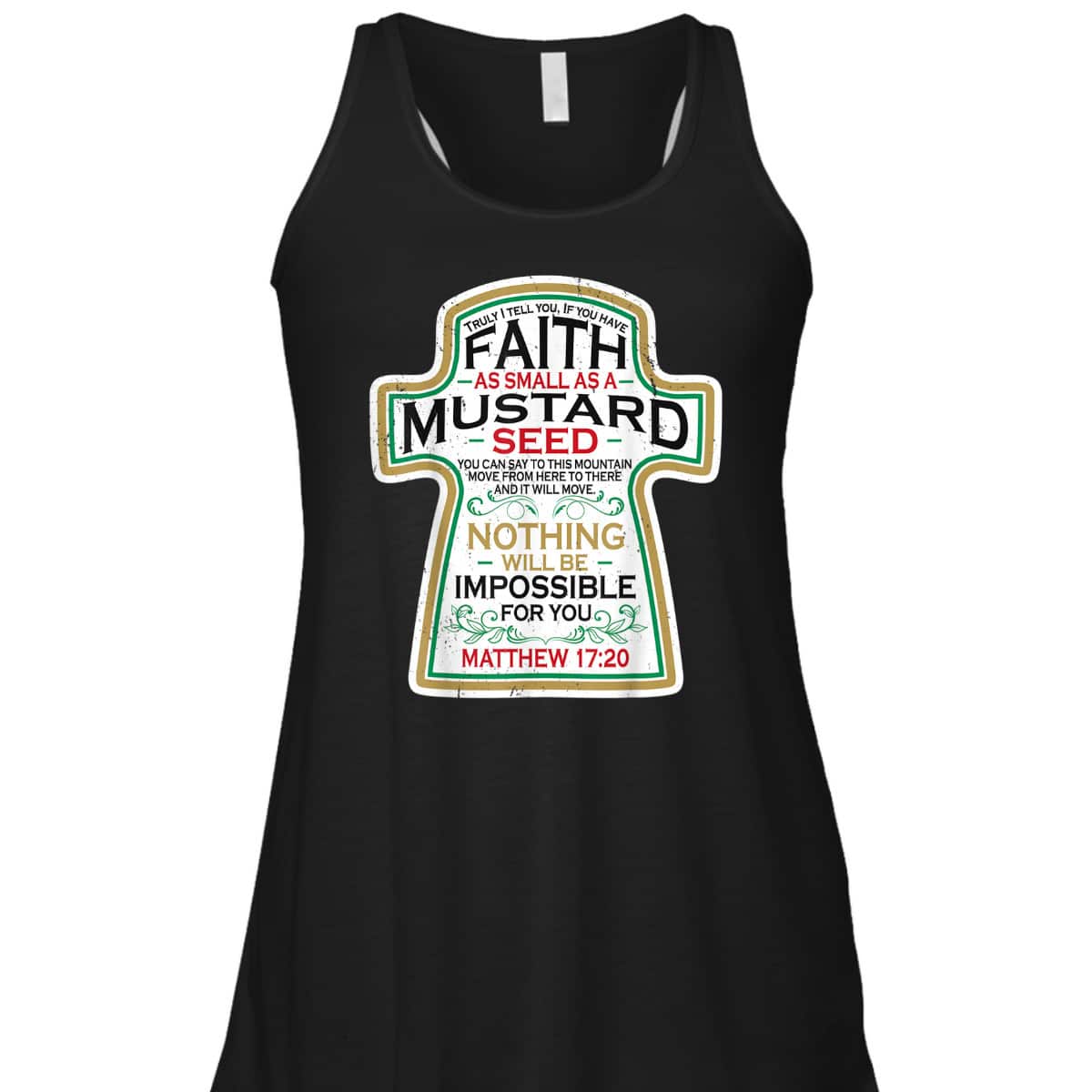 Mustard Seed Faith Funny Christian T-Shirt Mathew 17 20 Bible Scripture Mustard Seed Faith Funny Christian T-Shirt Mathew 17 20 Bible Scripture