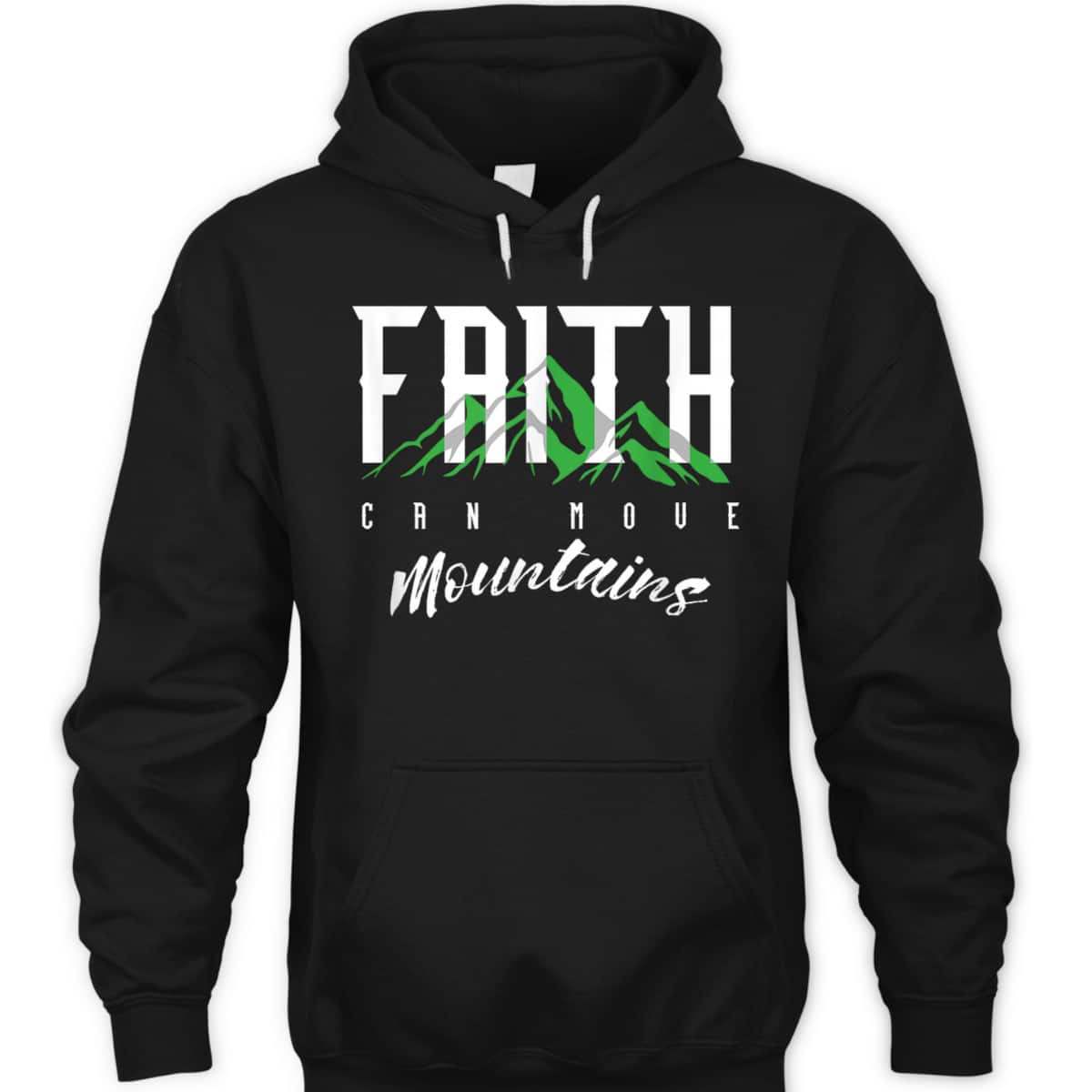 Faith Can Move Mountains T-Shirt Religion Prayer Believer Bible Gift Faith Can Move Mountains T-Shirt Religion Prayer Believer Bible Gift