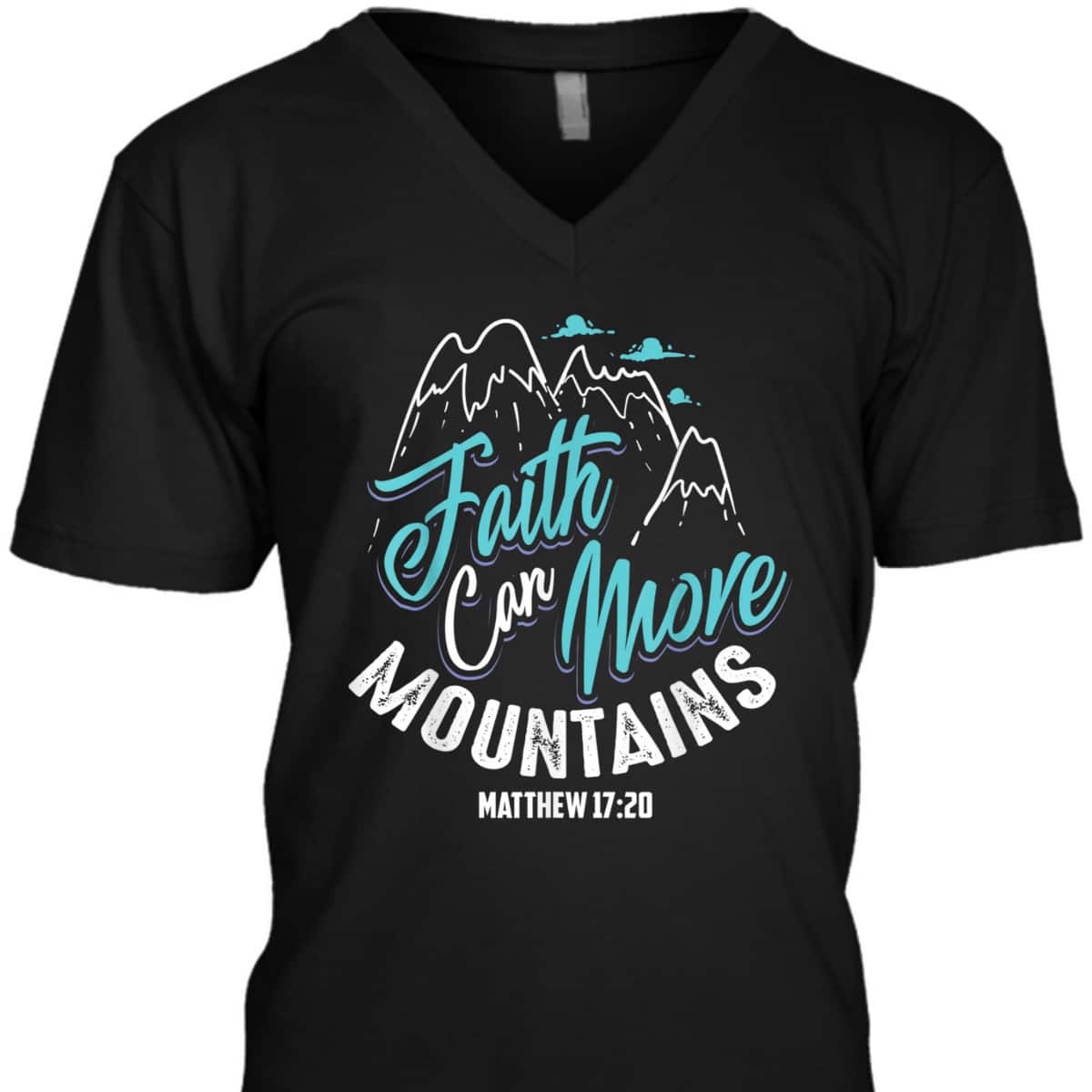 Cool Christian Faith Can Move Mountains T-Shirt Matthew 1720 Bible Verse Gift Cool Christian Faith Can Move Mountains T-Shirt Matthew 1720 Bible Verse Gift