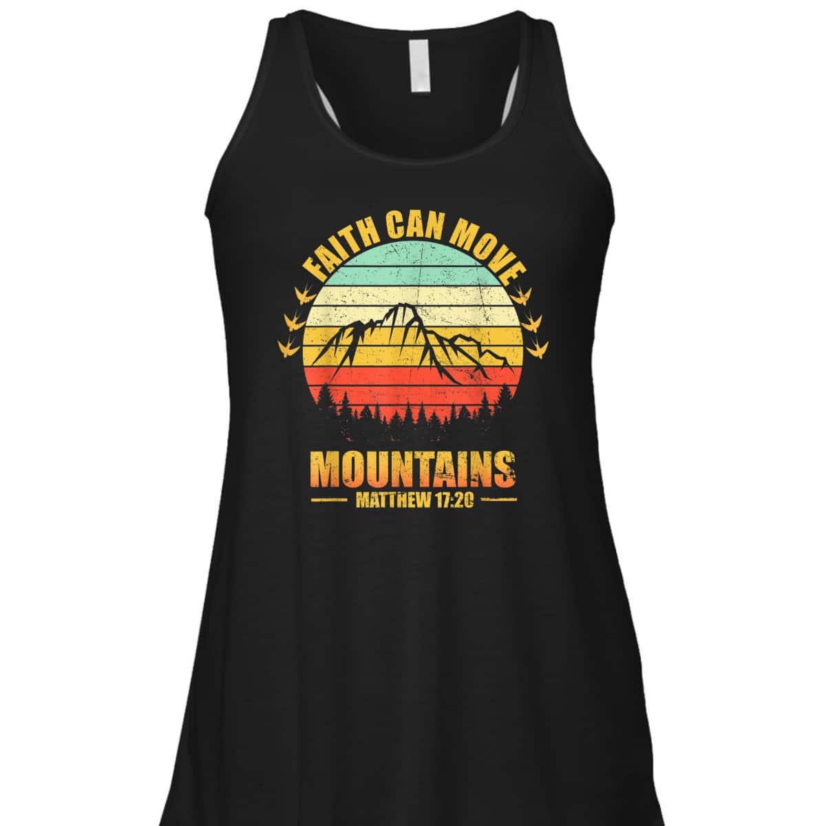 Faith Can Move Mountains Christian Biblical Religious T-Shirt Matthew 17:20 Faith Can Move Mountains Christian Biblical Religious T-Shirt Matthew 17:20
