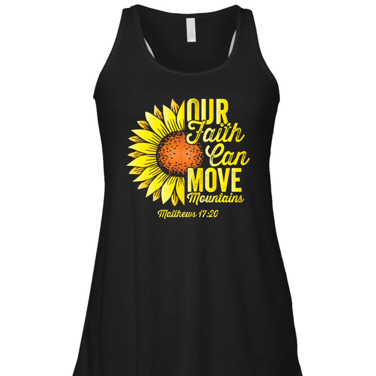 Our Faith Can Move Mountains Bible Verse Christians Religious T-Shirt Our Faith Can Move Mountains Bible Verse Christians Religious T-Shirt