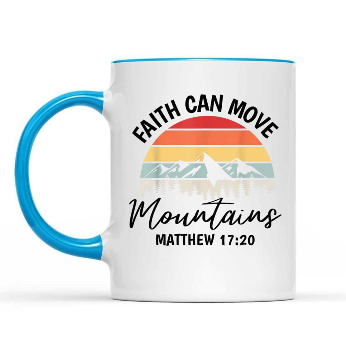 Vintage Faith Can Move Mountains Matthew 1720 T-Shirt Bible Verse Christian Gift Vintage Faith Can Move Mountains Matthew 1720 T-Shirt Bible Verse Christian Gift