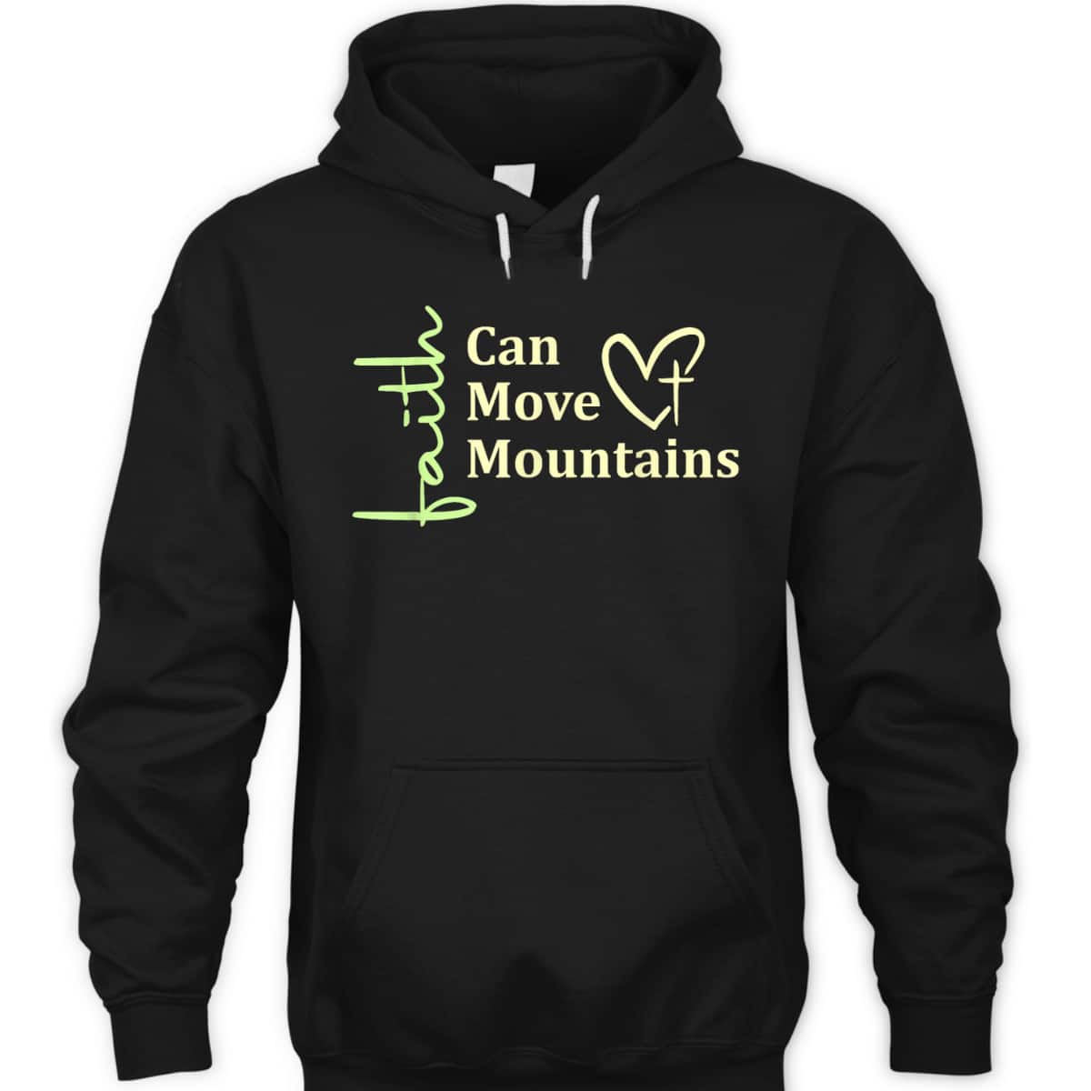 Faith Can Move Mountains T-Shirt Christian Bible Verse Gift Faith Can Move Mountains T-Shirt Christian Bible Verse Gift