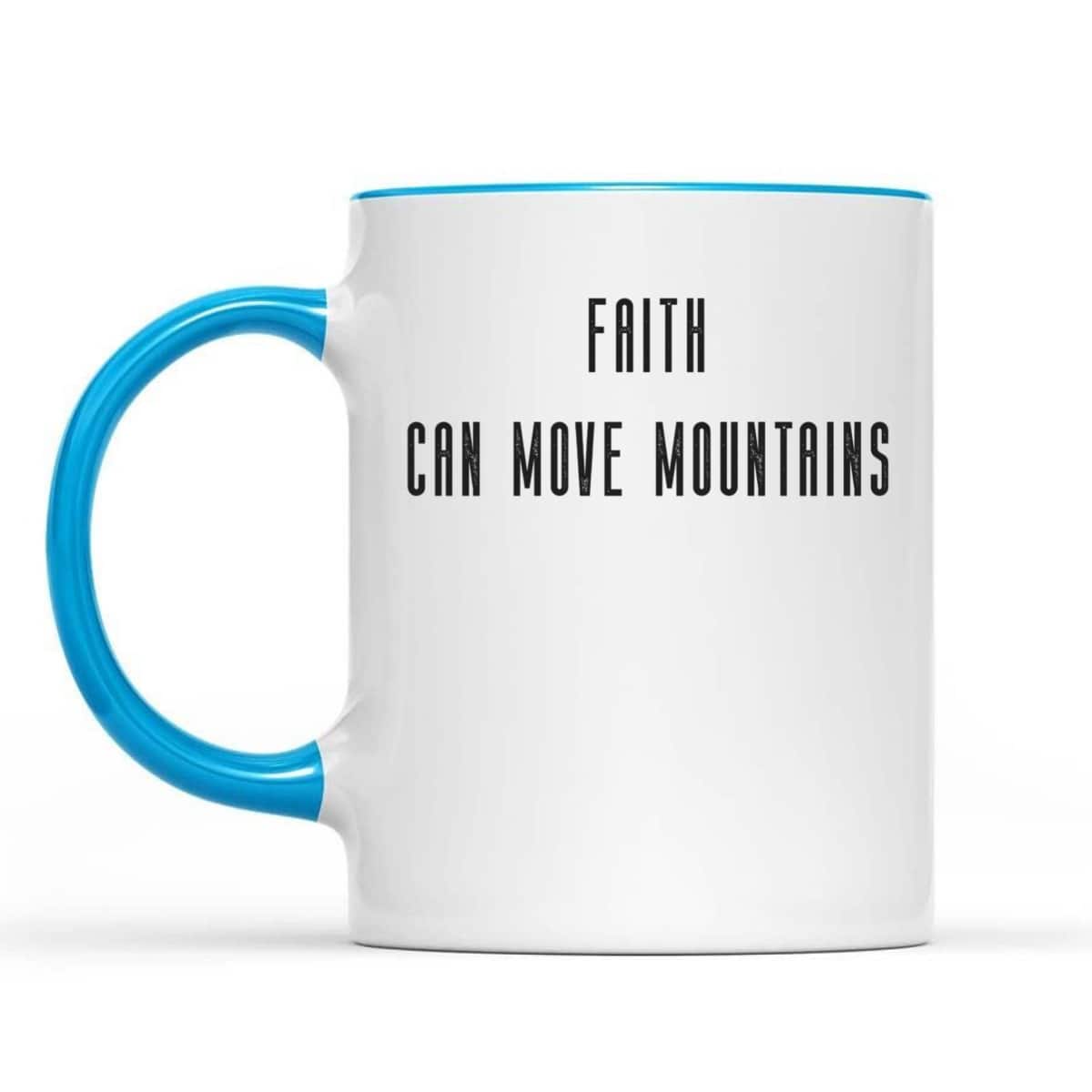 Faith Can Move Mountains Vintage Bible Verse Christian T-Shirt Faith Can Move Mountains Vintage Bible Verse Christian T-Shirt