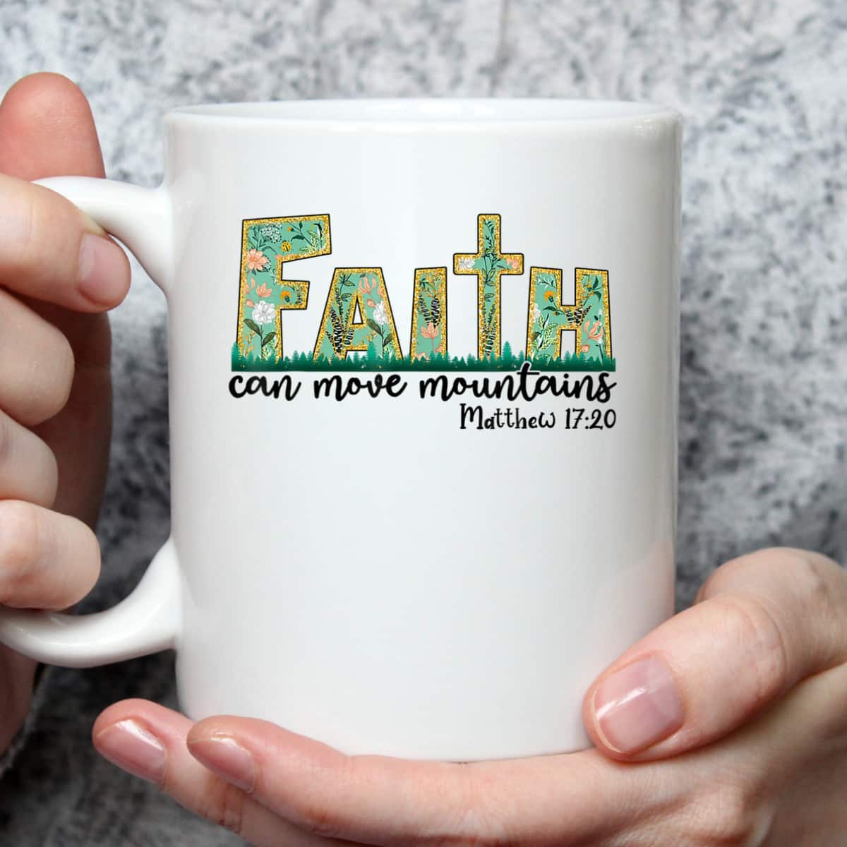 Faith Can Move Mountains T-Shirt Bible Religious God Jesus Christian Faith Can Move Mountains T-Shirt Bible Religious God Jesus Christian