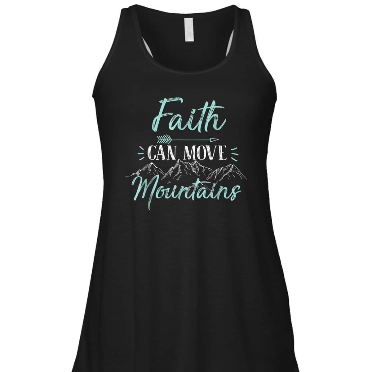 Bible Verse Faith Can Move Mountains T-Shirt Christian Religious Gift Bible Verse Faith Can Move Mountains T-Shirt Christian Religious Gift