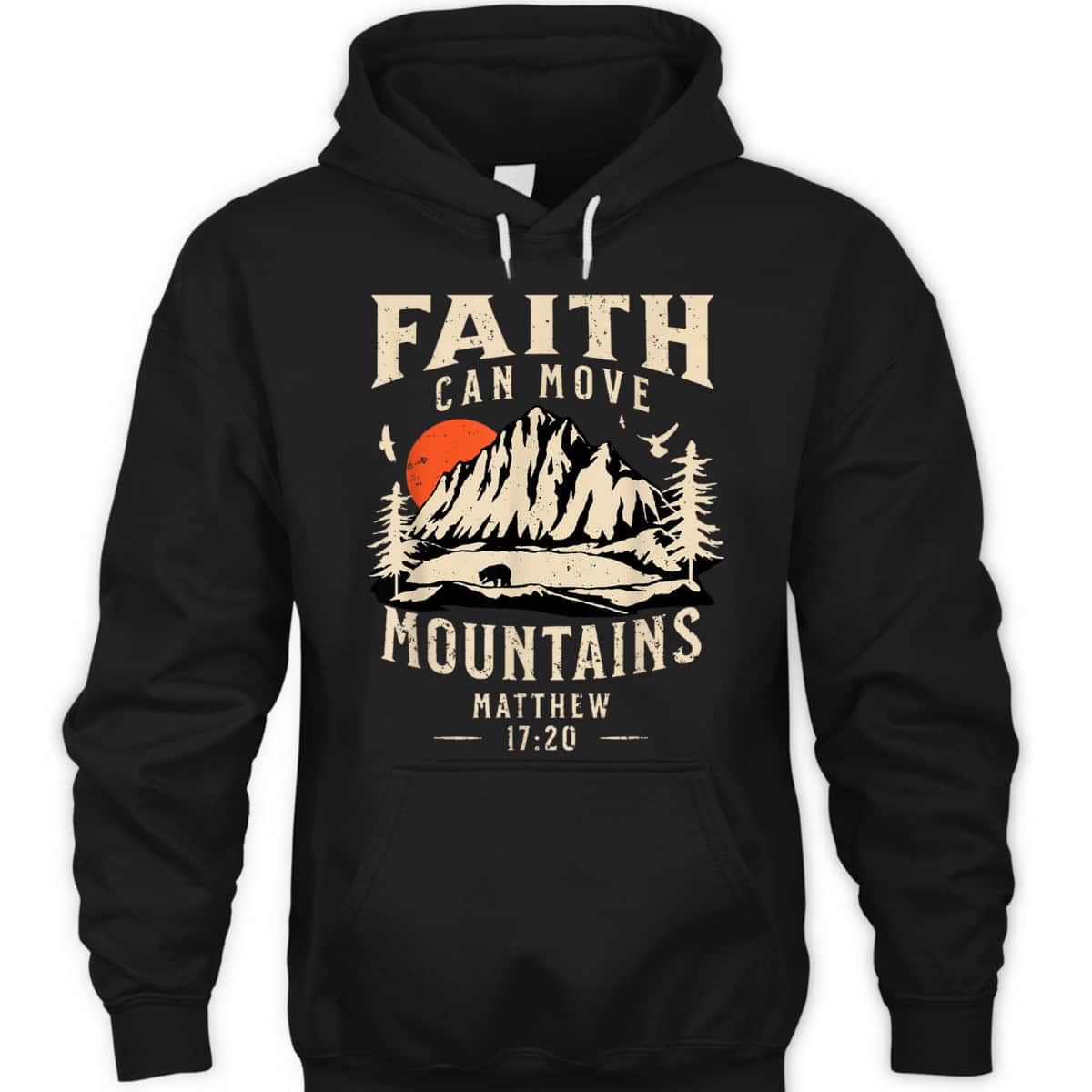 Vintage Faith Can Move Mountains T-Shirt Christian Jesus Lovers Gift Vintage Faith Can Move Mountains T-Shirt Christian Jesus Lovers Gift