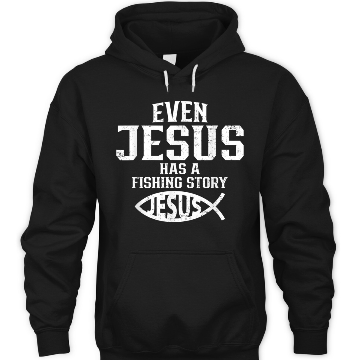 Funny Christian T-Shirt Even Jesus Has A Fishing Story Vintage Gift For Christian Fishermen Funny Christian T-Shirt Even Jesus Has A Fishing Story Vintage Gift For Christian Fishermen
