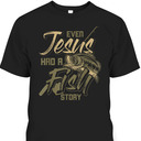 Even Jesus Had A Fish Story Funny Religious T-Shirt For Christian Fishermen