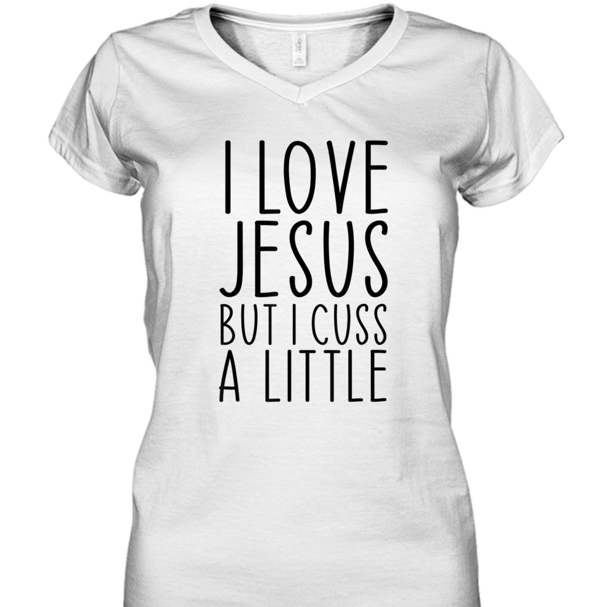 I Love Jesus But I Cuss A Little Christian Funny Religious T-Shirt I Love Jesus But I Cuss A Little Christian Funny Religious T-Shirt