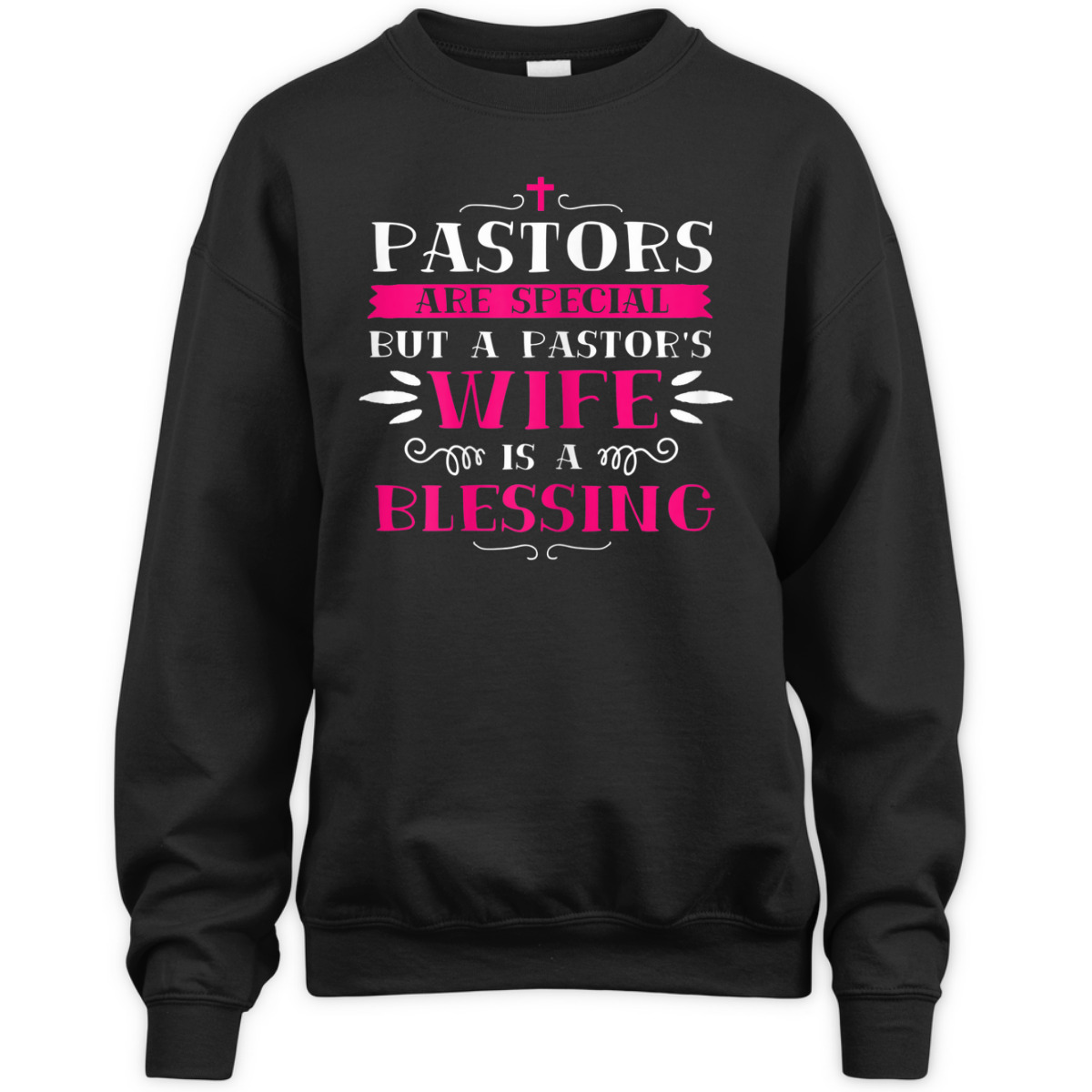 Funny Christian Christmas Pastor Wife T-Shirt Pastor's Wife Is A Blessing Funny Christian Christmas Pastor Wife T-Shirt Pastor's Wife Is A Blessing